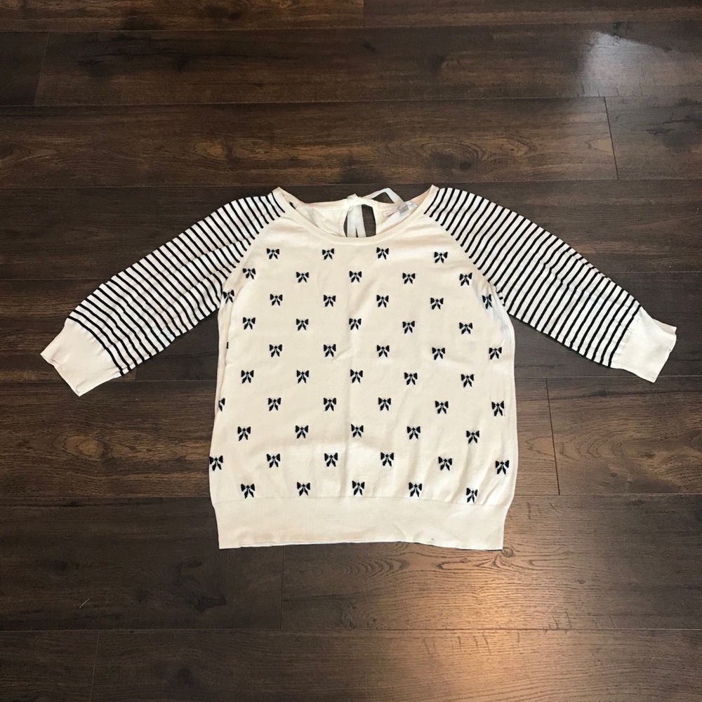 Lauren Conrad Bow Sweater